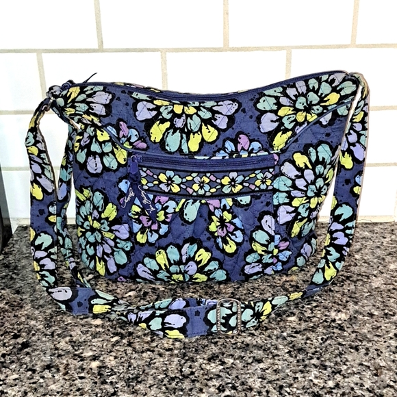 Vera Bradley Handbags - (5) Shoulder Bag. Vera Bradley Blue/Purple Floral